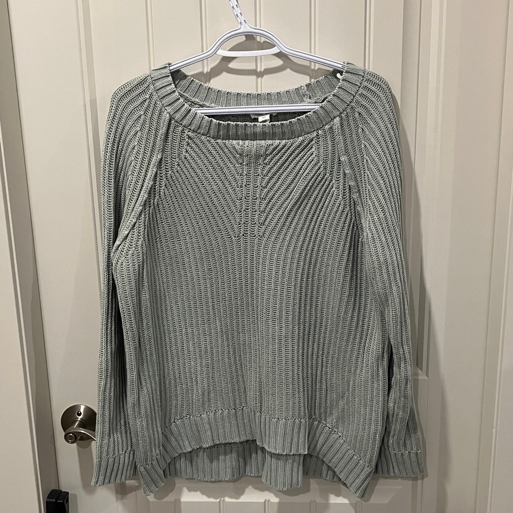 TRIBAL JEANS Sweater COTTON PINE GREEN L